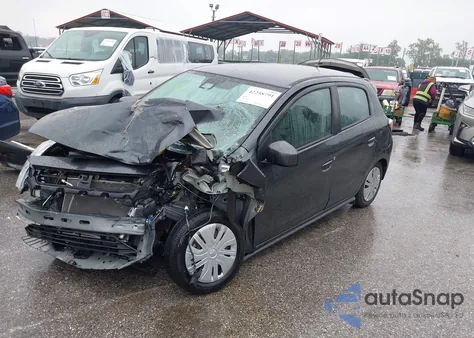 2024 Mitsubishi Mirage Es from USA, damaged, VIN ML32AUHJ0RH003637